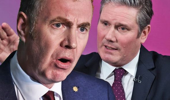 Keir Starmer: The Labour leader could lose his party's grip over Wales