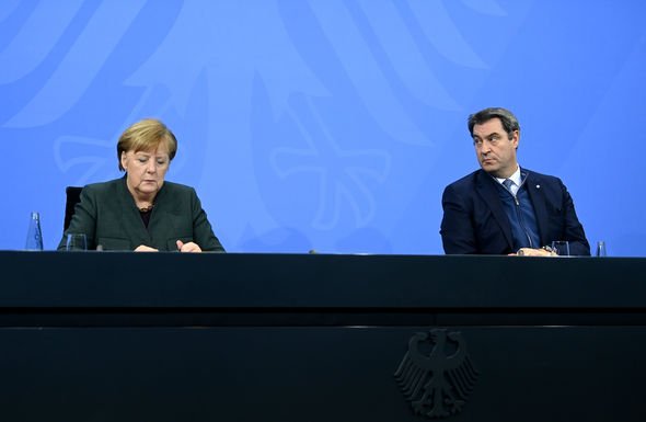 Markus Söder: The German Chancellor hopeful said the UK might 'benefit economically' over the EU Markus Söder: The German Chancellor hopeful said the UK might 'benefit economically' over the EU