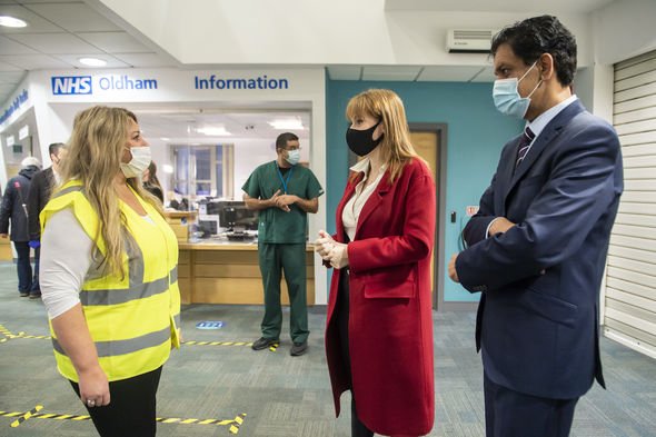 Matt Hancock: Rayner has been called on to apologise to the health secretary over a claim on Twitter