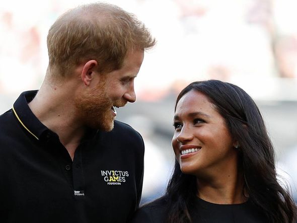 Meghan and Harry introduced Archie during a photocall Meghan and Harry introduced Archie during a photocall