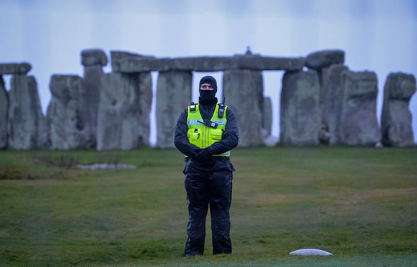 Motorway: Police have been deployed to the site in recent months to stop protestors gathering