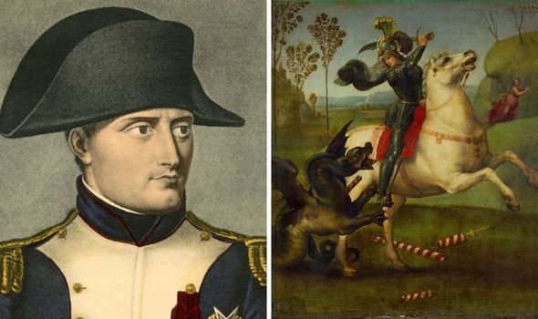 Napoleon a ‘slayed dragon’ as Royal Family 'installed crusader mentality'