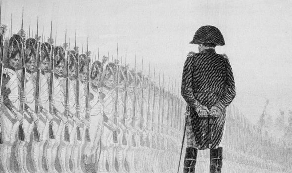 Napoleon in battle Napoleon in battle