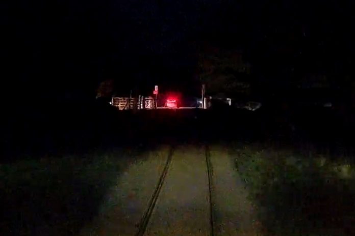 Near miss at Coltishall user worked level crossing