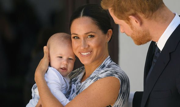 Prince Harry, Meghan Markle and baby Archie Prince Harry, Meghan Markle and baby Archie