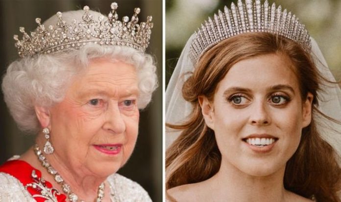 Princess Beatrice’s historic royal wedding tiara caused Queen Elizabeth II ‘great stress’ | Royal | News