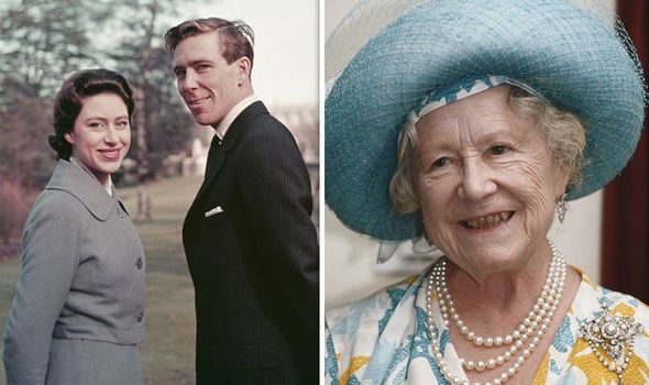 Princess Margaret and the Queen Mother