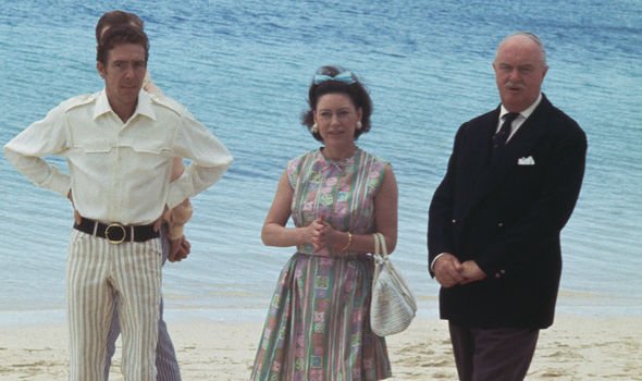 Princess Margaret with Antony Armstrong-Jones in the Bahamas Princess Margaret with Antony Armstrong-Jones in the Bahamas