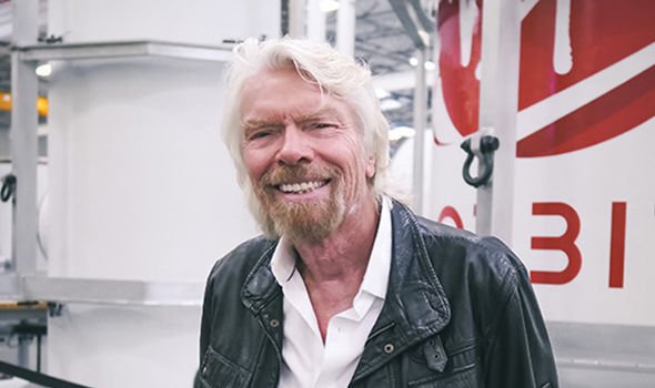 Richard Branson's company uses horizontal takeoffs Richard Branson's company uses horizontal takeoffs