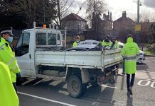 Road stop in Erith halts illegal waste carriers in their tracks