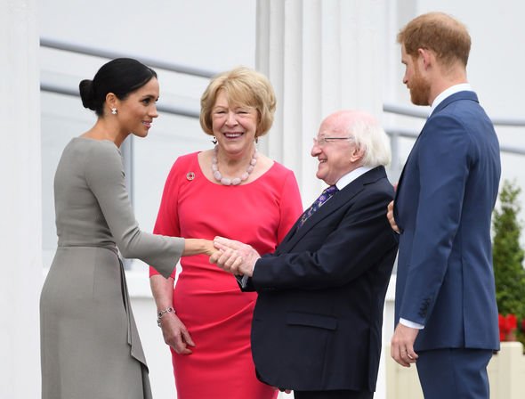 Royal tour: The pair visited Ireland in 2018 Royal tour: The pair visited Ireland in 2018