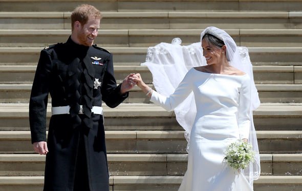 Royal wedding: The pair married in 2018, just two years after meeting each other Royal wedding: The pair married in 2018, just two years after meeting each other