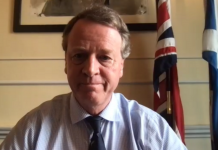 Scottish Secretary speech on Scottish farming Alister Jack delivering his speech virtually