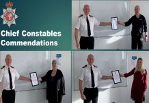 Sellafield employees commended by Chief Constable