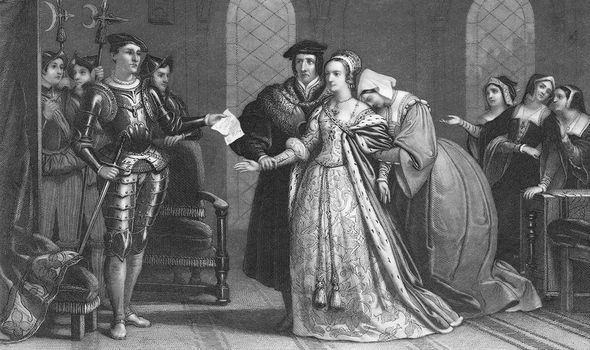 The arrest of Lady Jane Grey The arrest of Lady Jane Grey