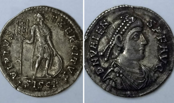 The coins provide an insight into the true date of the dig The coins provide an insight into the true date of the dig