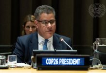 The need to secure an outcome that delivers for each and every country and that delivers for our planet as a whole COP26 President Designate Alok Sharma at UNHQ 2020 (UN Photo)