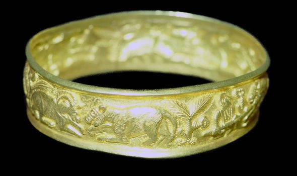 The treasure was discovered in 1992 The treasure was discovered in 1992