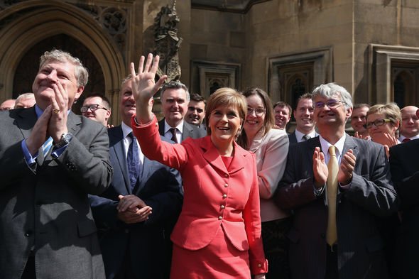 Westminster: The SNP enjoyed a surge in popularity in the 2015 and 2017 general elections Westminster: The SNP enjoyed a surge in popularity in the 2015 and 2017 general elections