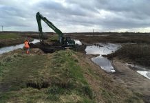 Work to repair river breach at local nature reserve gets underway