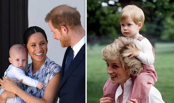 meghan harry archie diana