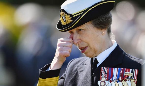 princess anne news royal marines patronage william megxit meghan markle prince harry news