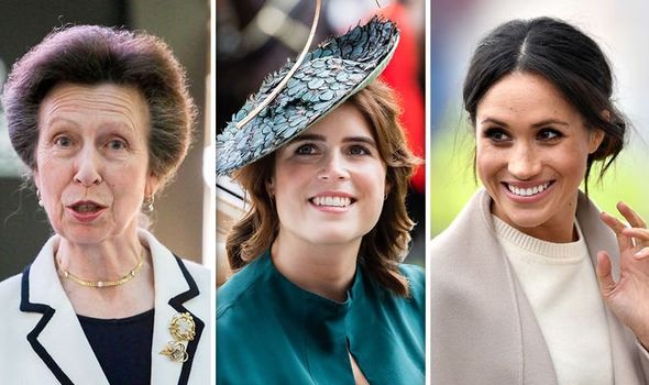 princess eugenie meghan markle princess anne