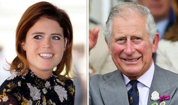 princess eugenie prince charles