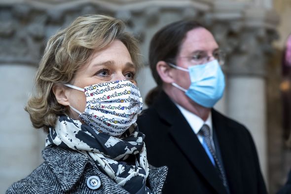 royal family news princess delphine saxe coburg belgium delphine boel king albert ii