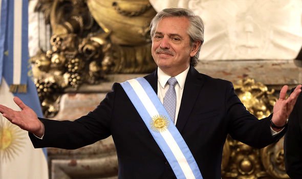 Alberto Fernandez may have been hoping for more sympathy from Mr Biden