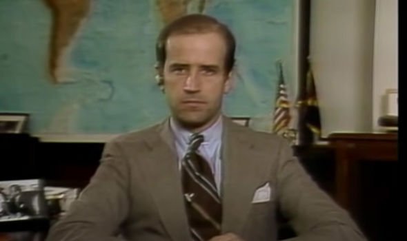 Joe Biden supporting Britain in 1982