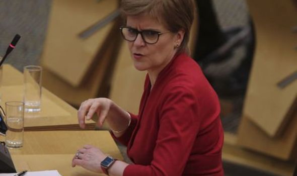 Nicola Sturgeon: The politician has become stretched between her Holyrood and Westminster party