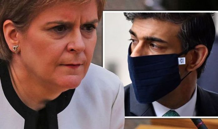 Nicola Sturgeon fumed at Rishi Sunak's £30bn package for Scotland: 'We called for £80bn!' | UK | News