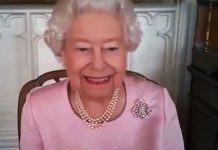 Queen puts on brave face and makes joke during video call as Philip remains in hospital | Royal | News (Reports)