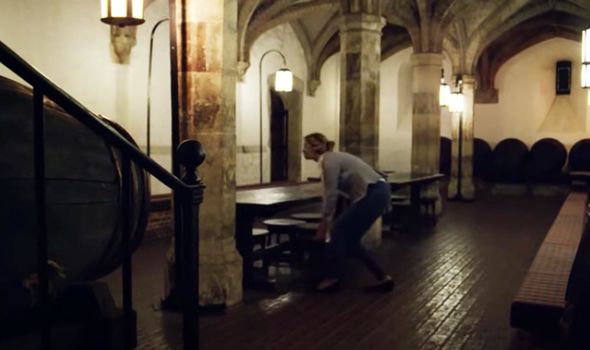 The king is said to have played cards in his wine cellar The king is said to have played cards in his wine cellar