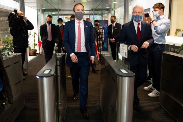 Coronavirus New vaccine research centre ‘a real vote of confidence’ in the UK, says Hancock Coronavirus: New vaccine research centre ‘a real vote of confidence’ in the UK, says Hancock