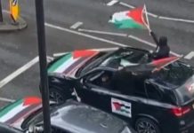 Four held over video ‘showing anti-semitic abuse being shouted from car’ (Report) Four held over video 'showing anti-semitic abuse being shouted from car' (Report)