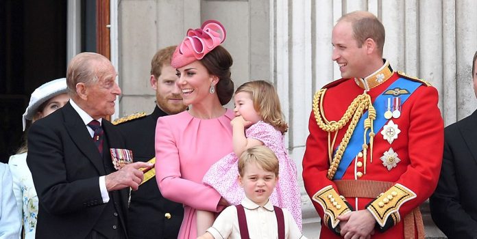 Prince William and Kate reveal George, Charlotte and Louis are missing great-grandfather Prince Philip