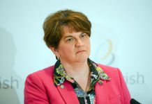 Arlene Foster gives farewell speech as she stands down as First Minister (report) Arlene Foster gives farewell speech as she stands down as First Minister (report)