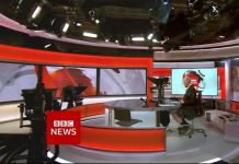 BBC presenter caught wearing shorts under desk on hottest day of year (Photo) BBC presenter caught wearing shorts under desk on hottest day of year (Photo)