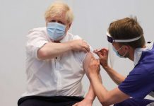Coronavirus: Boris Johnson receives second dose of AstraZeneca coronavirus vaccine Coronavirus: Boris Johnson receives second dose of AstraZeneca coronavirus vaccine